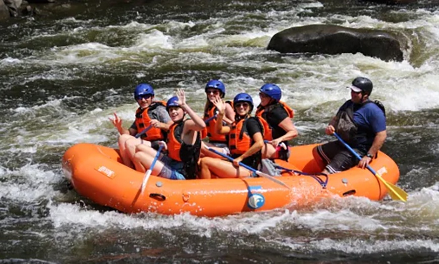 Image 2: Thrill-Packed Smoky Rapids Rafting: Trip for 1, 2 or Group of Up to 6