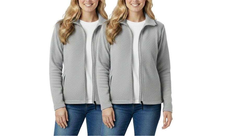 Image 8: 2 maglie da donna in pile e micropile 