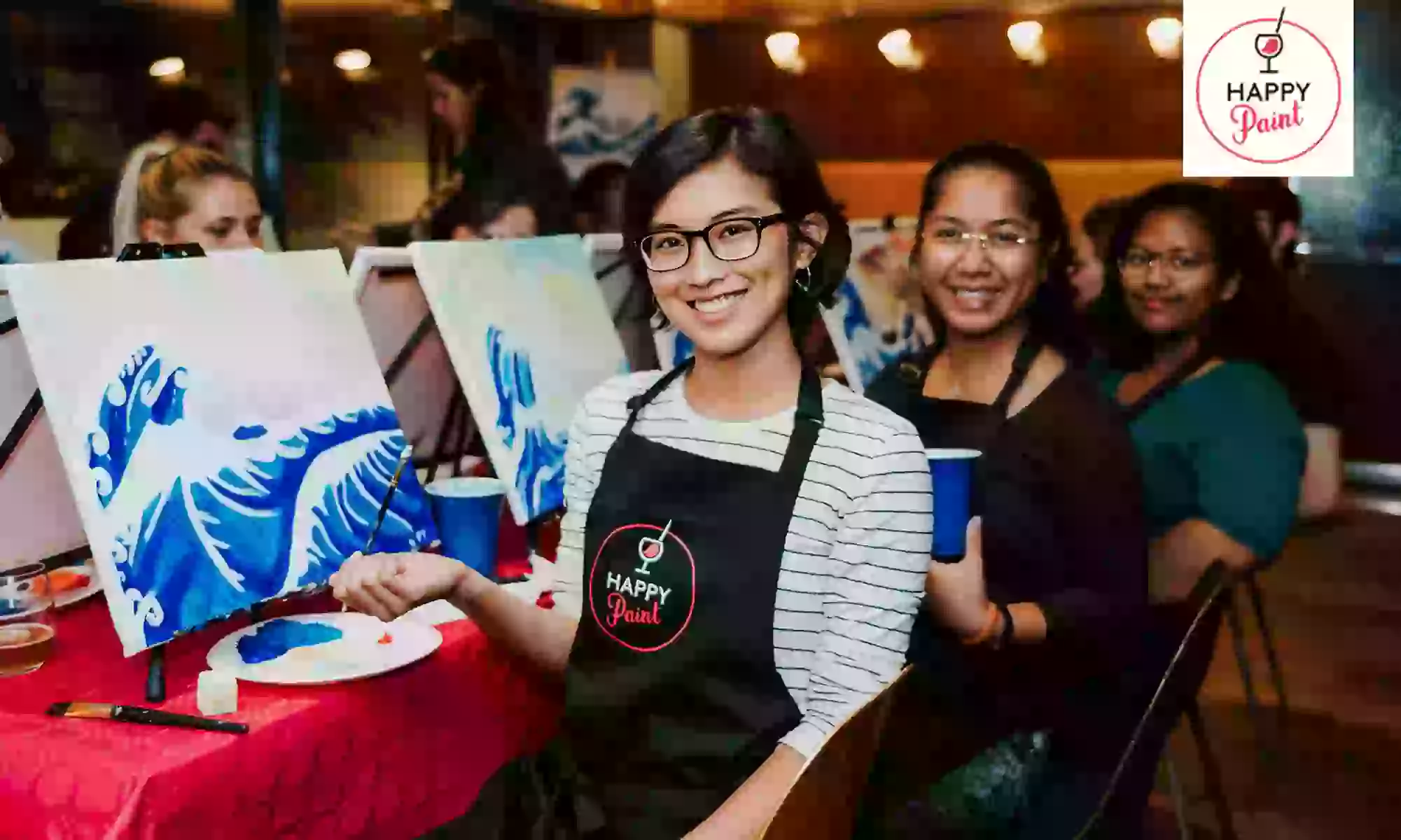 Apéro créatif : peignez, trinquez et repartez avec Happy Paint (20% de réduction) - Primary Image