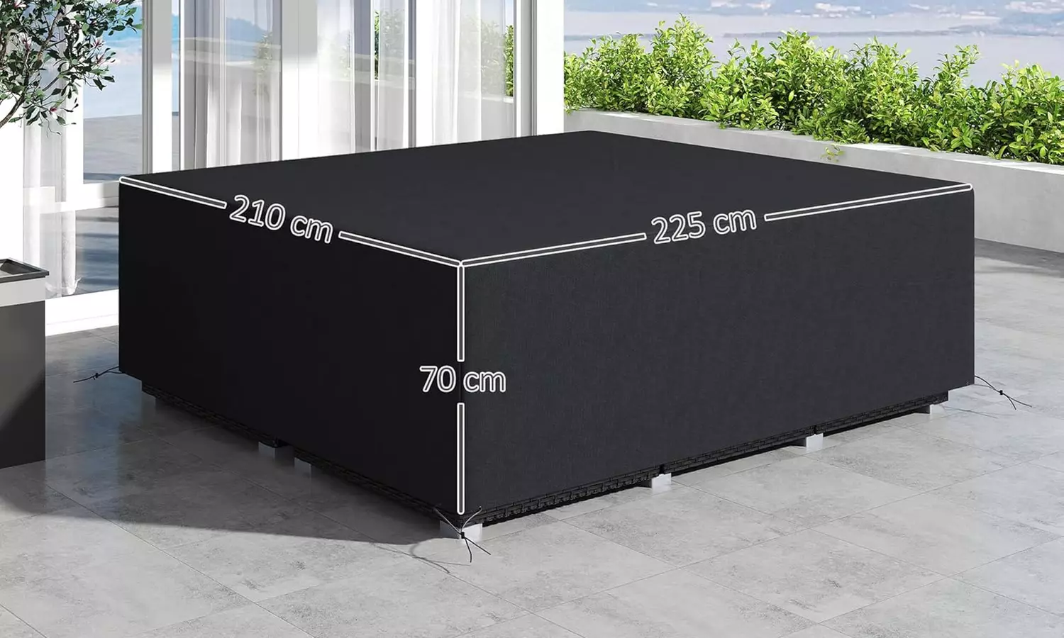 Outsunny Outdoor Waterproof Furniture Covers