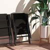 Image 7: Outsunny Set of 4 Folding Garden Chairs
