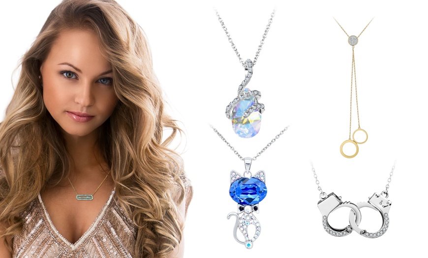 Image 1: Collier avec pendentif