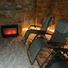 Image 4: Foot detox + 30 Min Infrared Sauna+ 50 min of Salt Cave for 1, 2, or 4