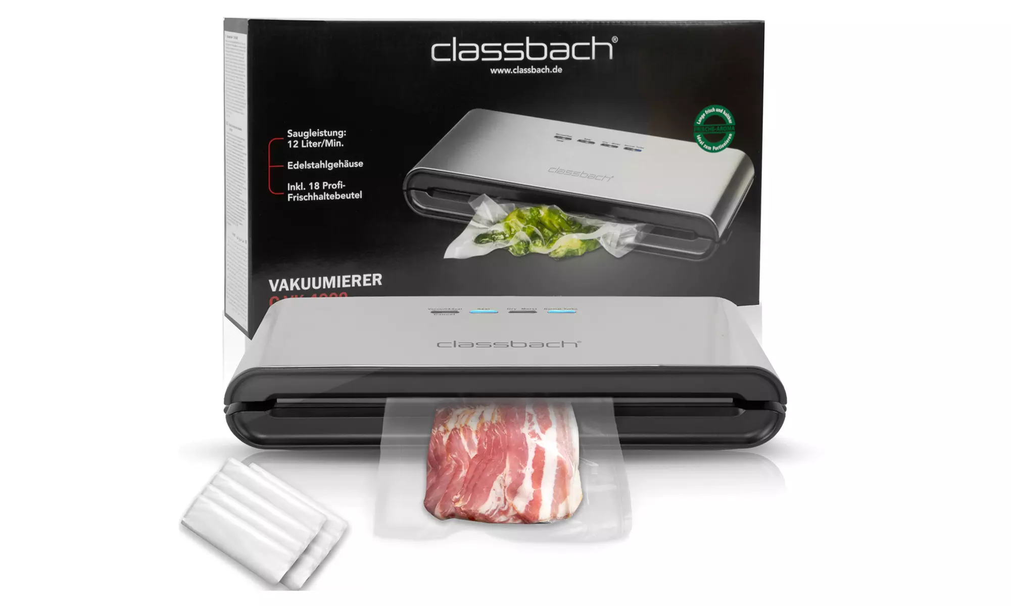 Macchina per imballaggio sottovuoto, con display e spedizione gratuita