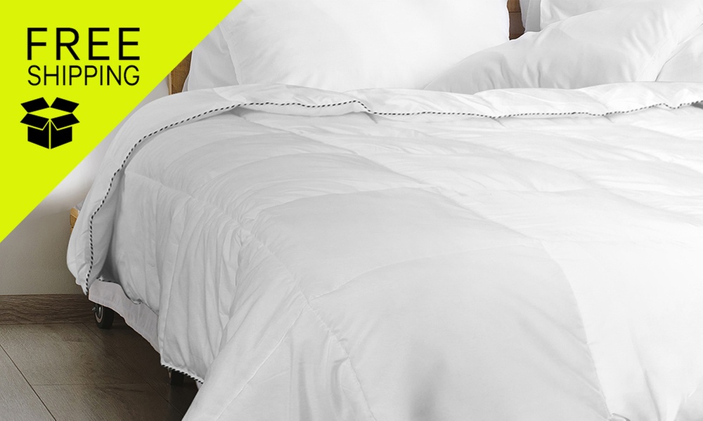 Free Shipping: Experience Pure Comfort with Royal Comfort 250GSM Bamboo Blend Quilt; Available in Various Sizes