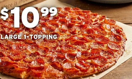 Large one-topping pizza for $10.99 - Donatos Pizza