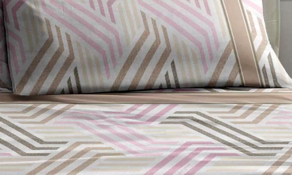 Laura Biagiotti Baumwoll-Bettwäsche-Set für Doppelbett