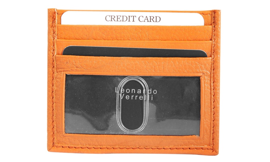 Image 30: Coffret cadeau en cuir Leonardo Verrelli