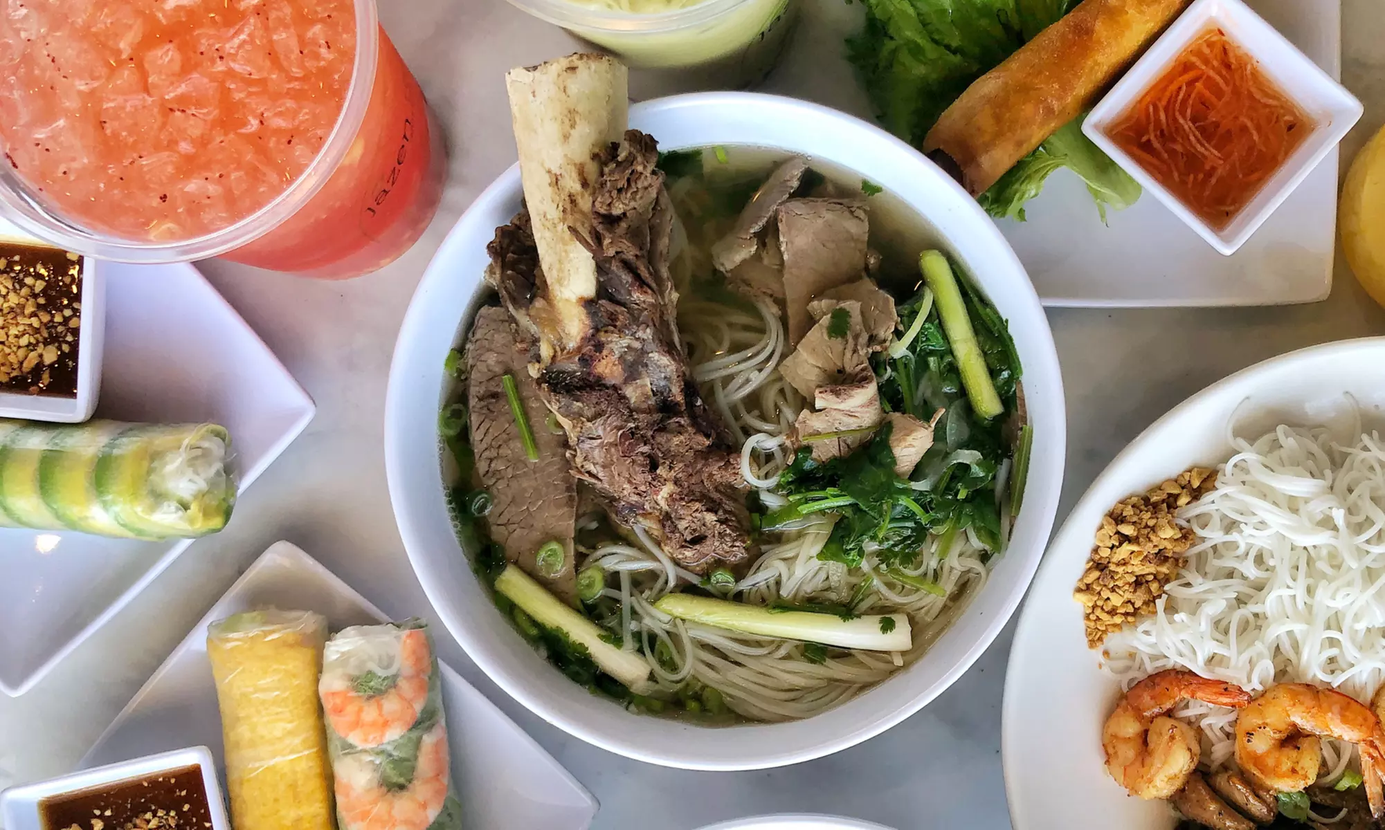 Flavorful Creations at Pho Hoa with $125, $30, $150 or $50 Gift Card