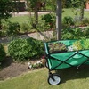 Image 1: Foldable Garden Cart Wagon