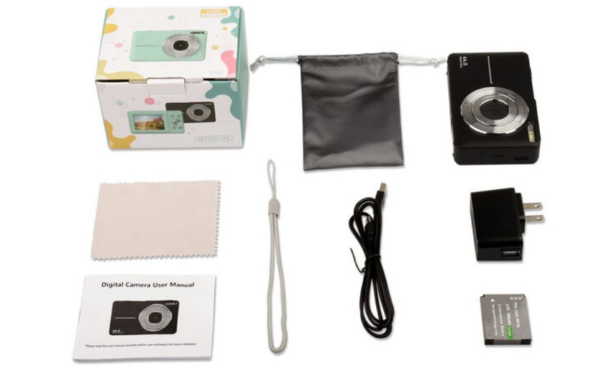 Image 3: Mini Beauty Selfie Camera with 32GB Memory Card