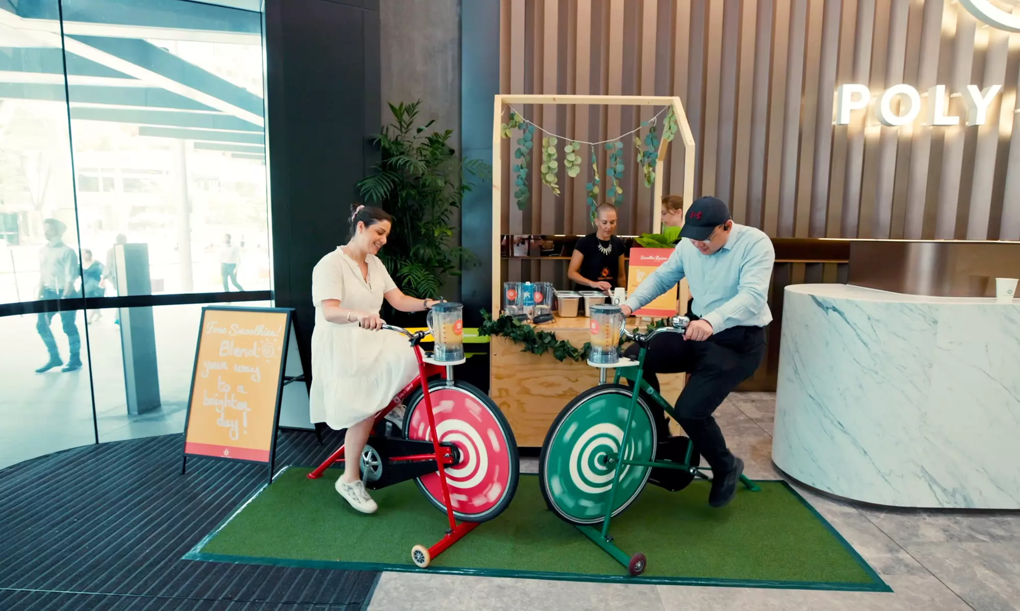 Bike n’ Blend Tandem Smoothie Bike Hire: Interactive Event Fun