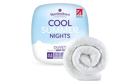 Slumberdown Unisex Cool Summer Nights Duvet: 7.5 Tog Cool Summer Nights Duvet /Single