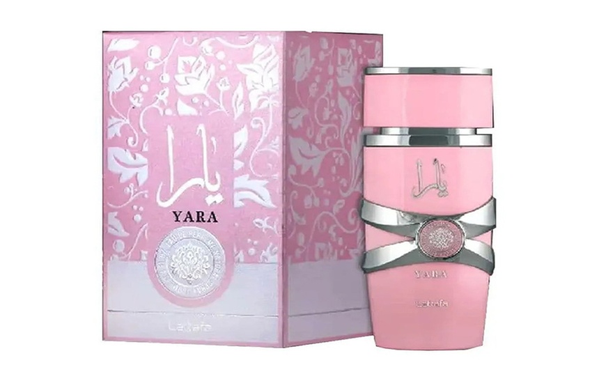 Image 5: Fragancia Eau de Parfum de Dubai Lattafa Yara o Yara Blanc