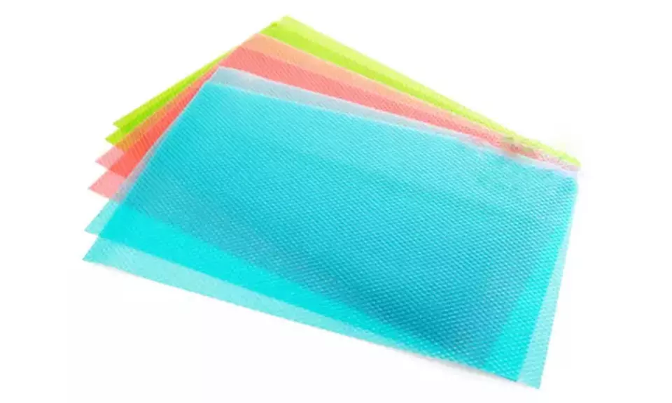 4 ou 8 tapis pour les étagères de votre réfrigérateur, coloris au choix - Second Medium