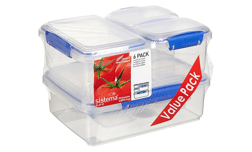 Image 2: Sistema Six Storage Containers
