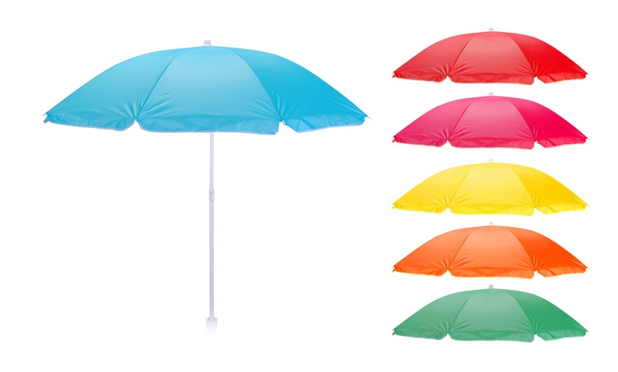 Image 1: Sun Block Beach Umbrella