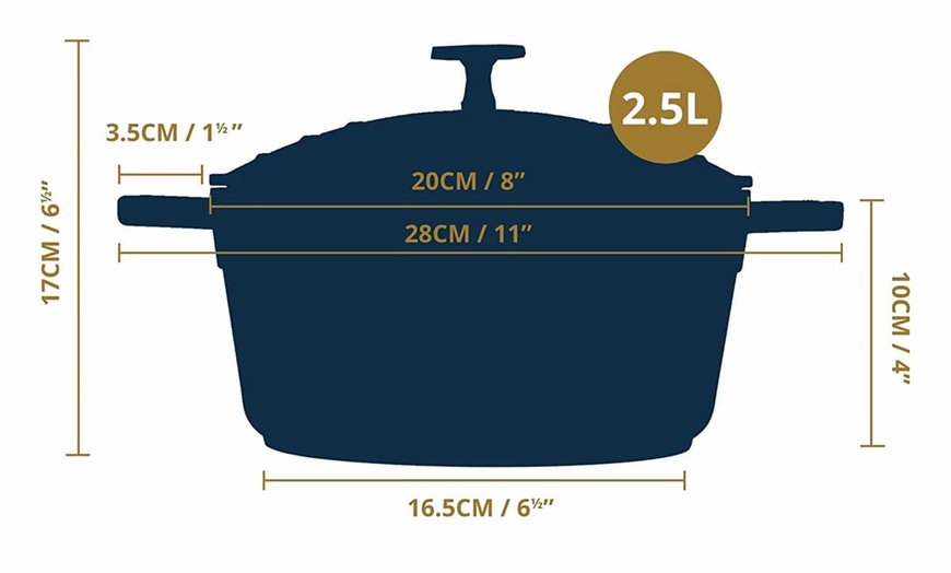 Image 28: Batteria da cucina da 10 o 14 pezzi Royalty Line