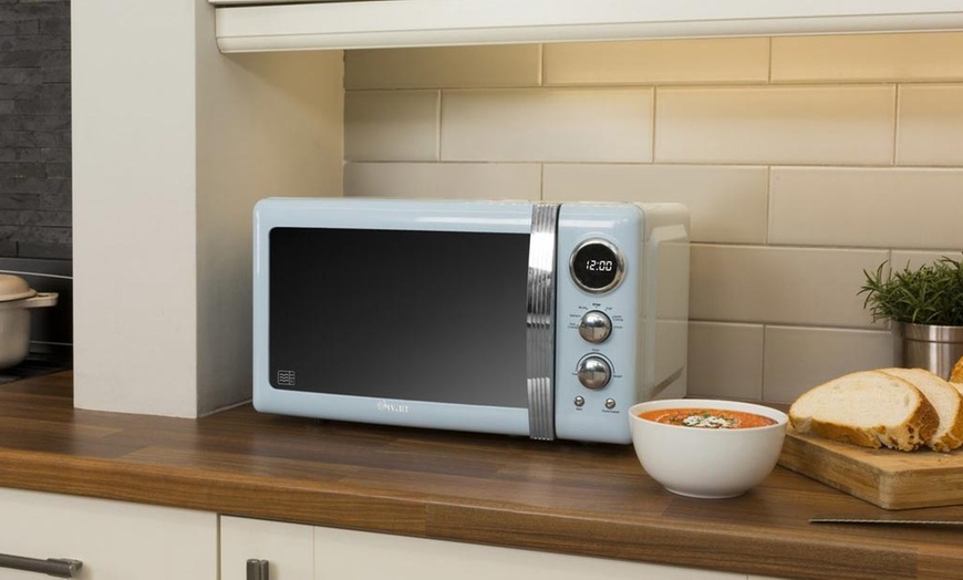 Image 7: Swan Retro Digital Microwave