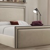 Image 4: DS Living Verona Pipping Upholstered Bed 