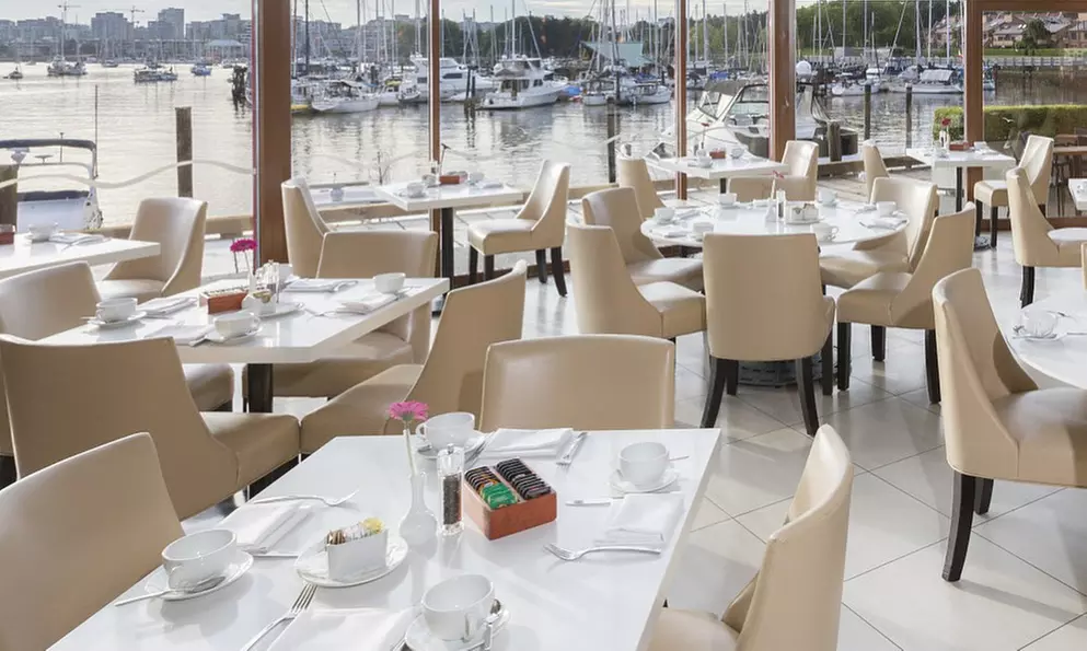 Brunch, Dining, or Fondue in Vancouver; Award-Wining Waterfront Patio