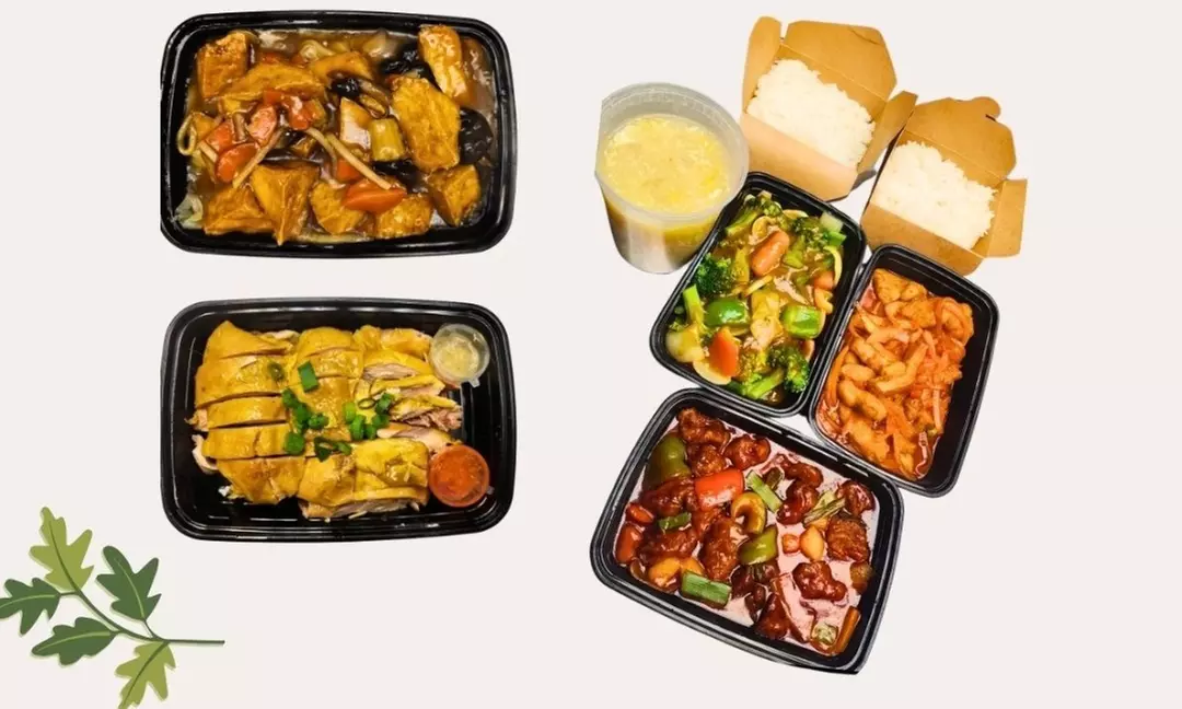 Delight Yourself with One or Two Sets of Family Meal Plans: 3 Entrees, Soup, & Rice (Up to 25% Off) at TeaBites - Primary Image