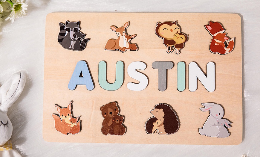 Image 6:  Name Puzzle Board