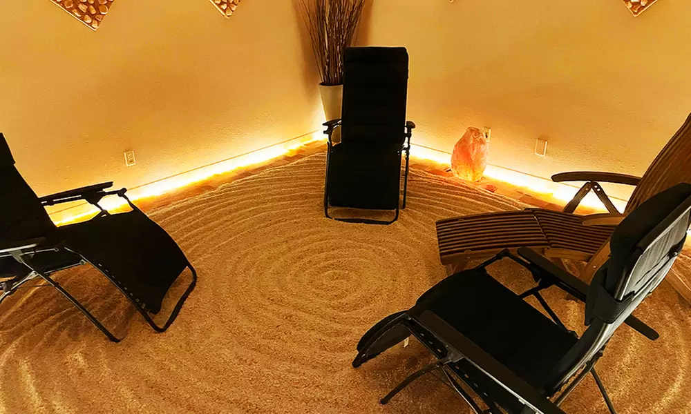 Unwind with a 40-Minute Salt Session For One, Two, or Four People