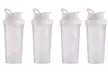 US 2-4 Pack Shaker Bottles for Protein Mixes 28 oz Shaker Bottle Cup Loop Top - Second Medium