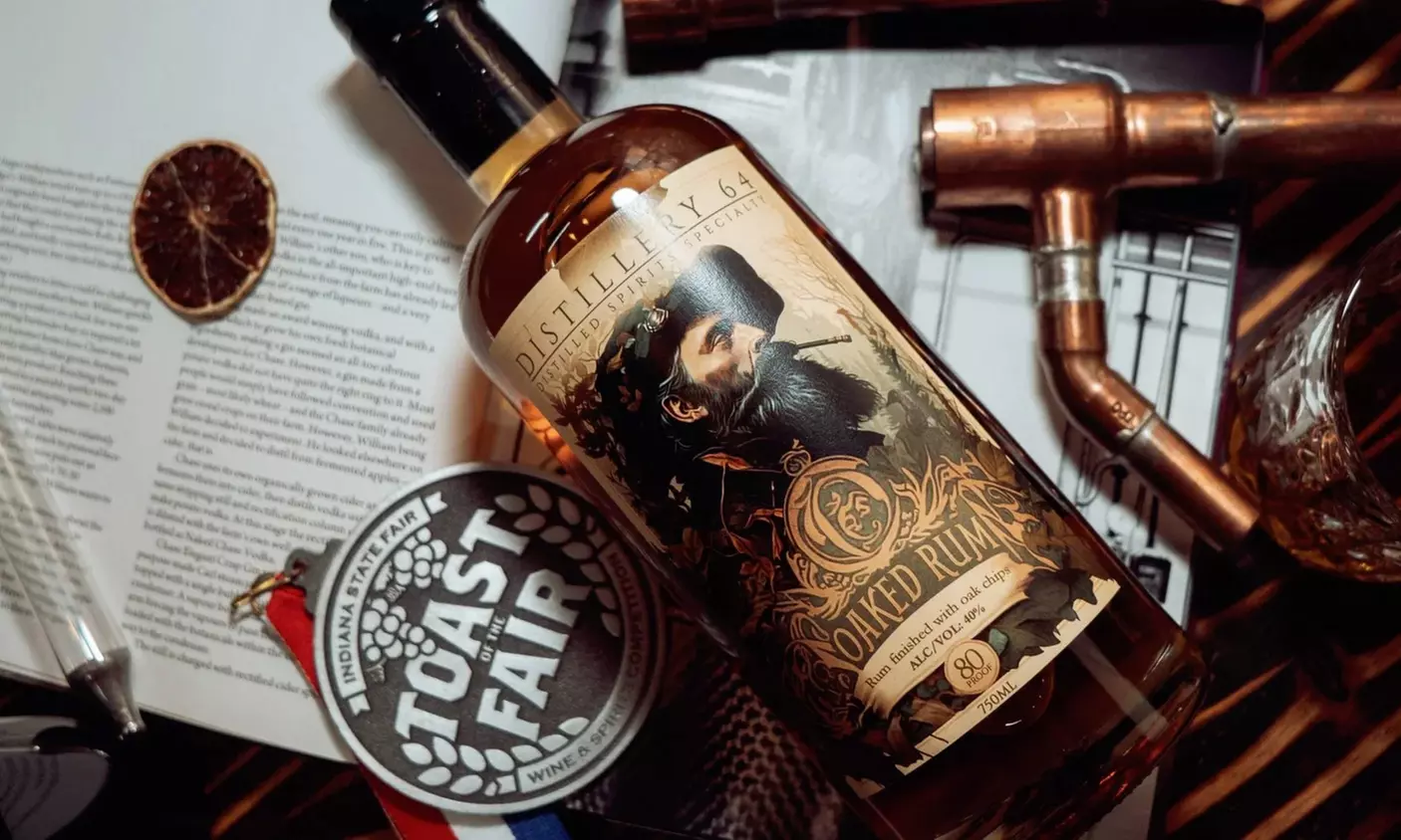 45-Minute Guided Distillery Tour with Tasting for1, 2, 4, or 6 People