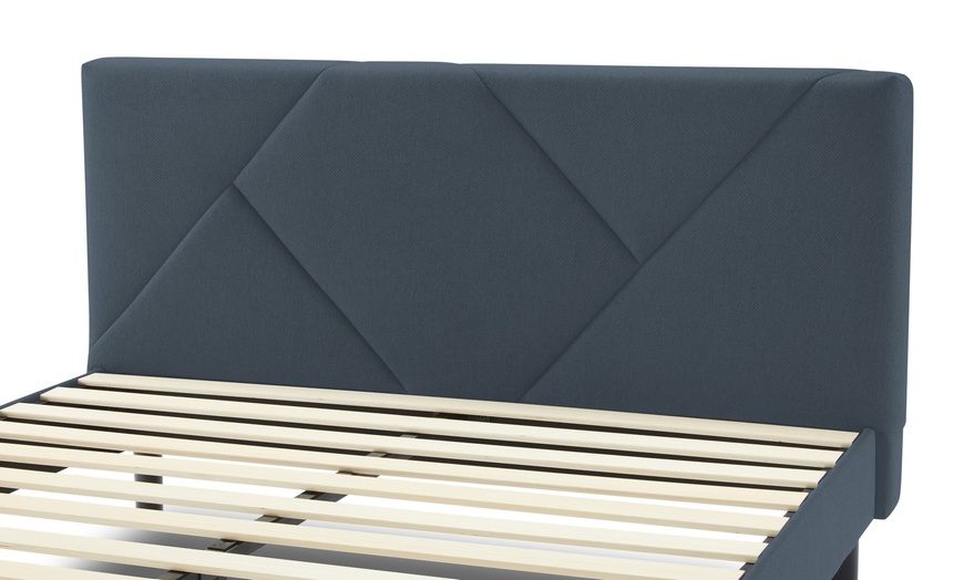 Image 12: Gepolsterter Bettrahmen 