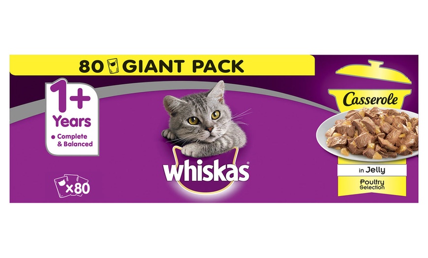 Image 1: Whiskas Casserole in Jelly 80-Pack