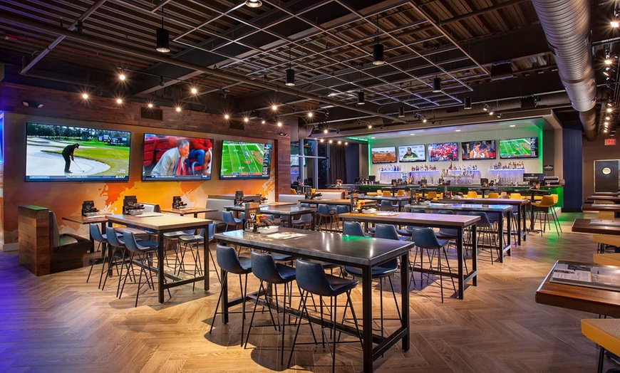 Image 3: Fun-For-All Games, Chef-Crafted Food & Tasty Drinks — Save Up to 55% Off on Exclusive Topgolf Game Play Deals  