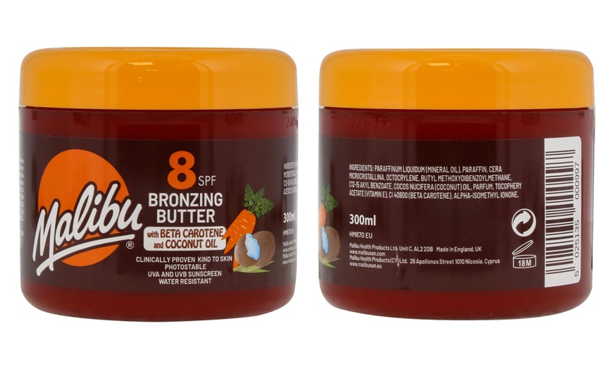 Image 2: Two or Three Malibu SPF8 Bronzing Butter with Carotene & Coconut 300ml