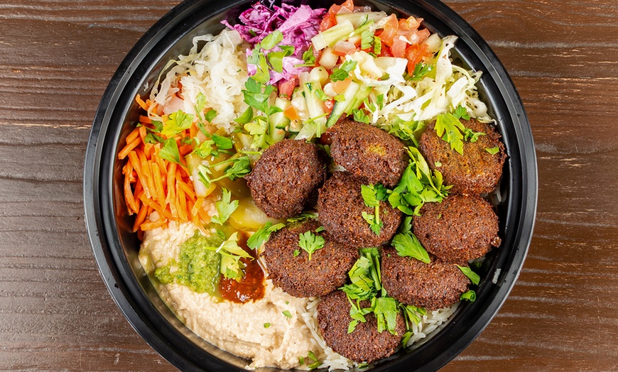 Image 10: Up to $40 Worth of Mediterranean Cuisine at Mother Falafel