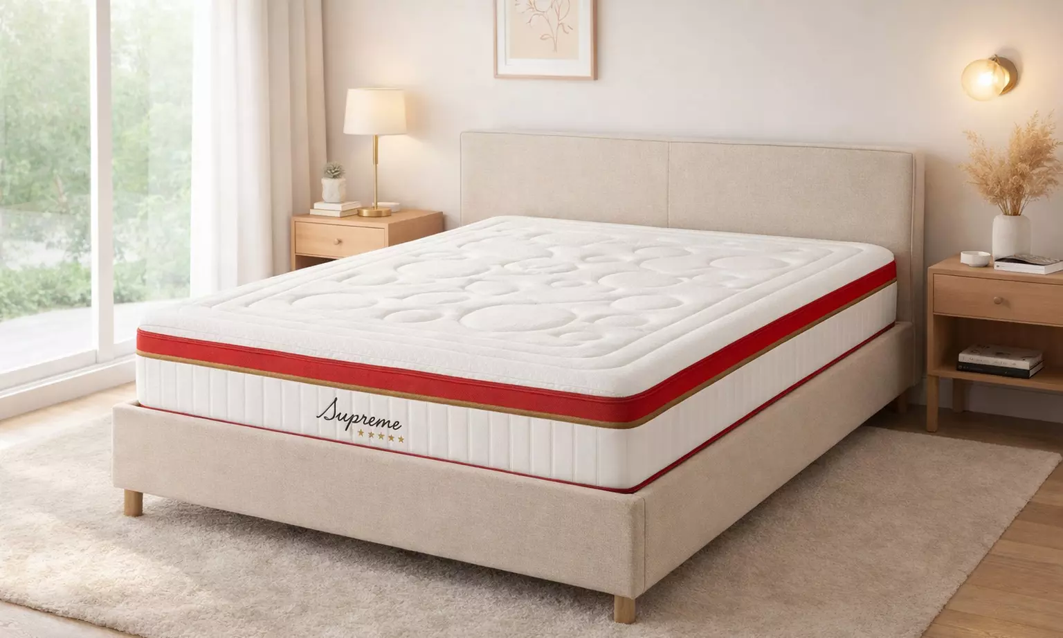 Matelas Suprême à mémoire de forme, 24 cm