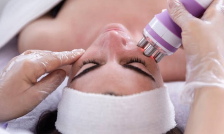 1 sesión de radiofrecuencia facial con diagnóstico digital de la piel, bomba de hidratación o velo de colágeno - Flavia Dominguez Estetica