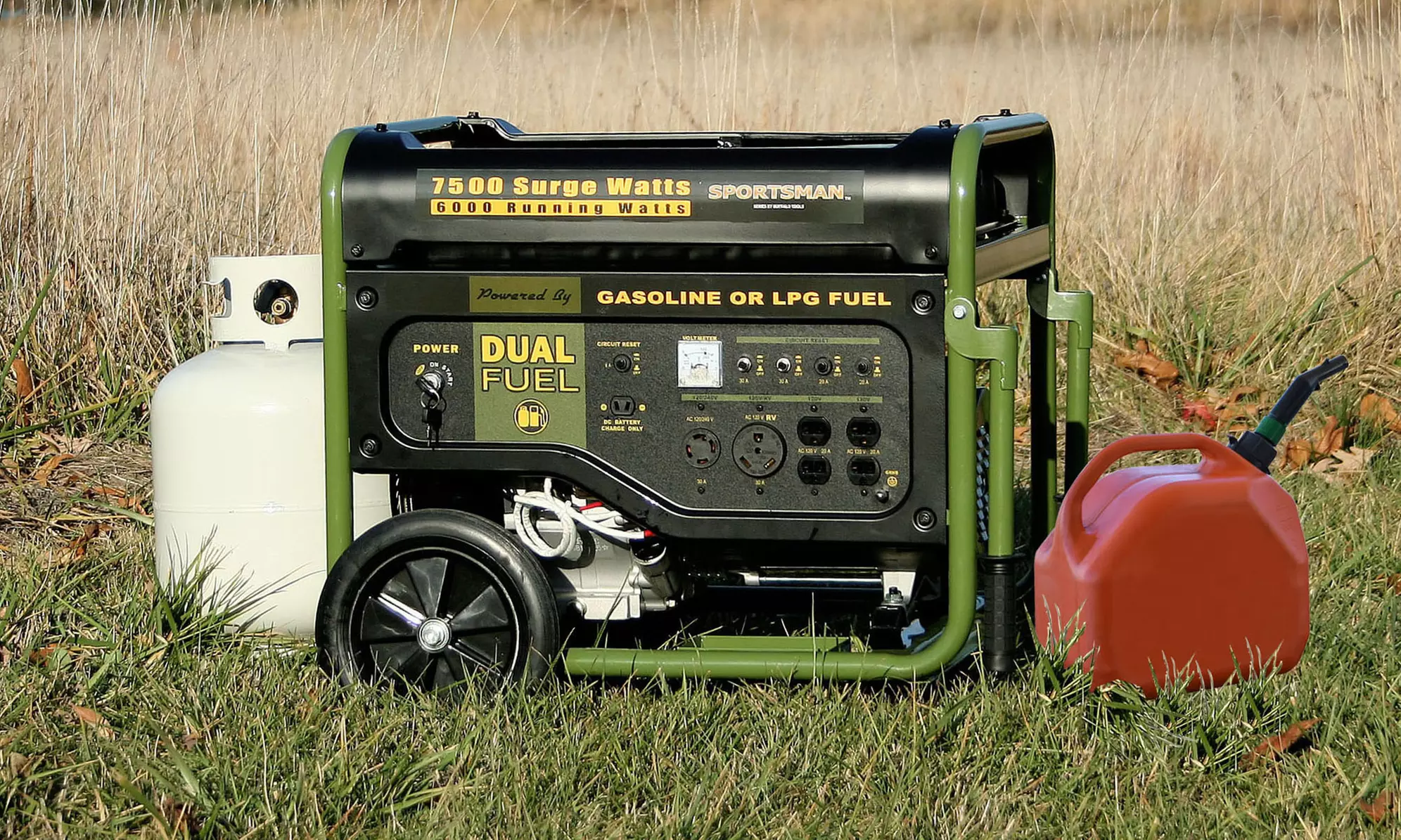 Sportsman Dual Fuel 7,500 and 9,000 Watt Generators  - Primary Image