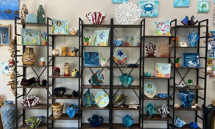 Fused Glass Class For One - Tiki by Dean