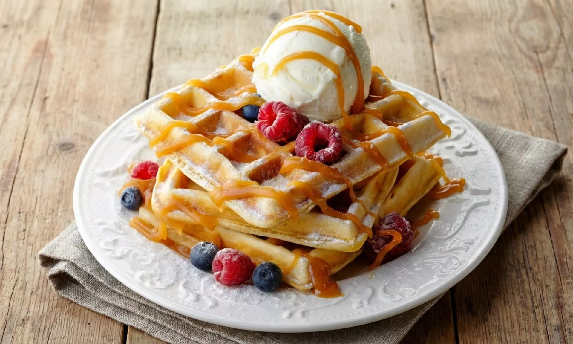 Waffelbuffet am Sonntag bei Bauer Südfeld für 1 bis 4 Personen