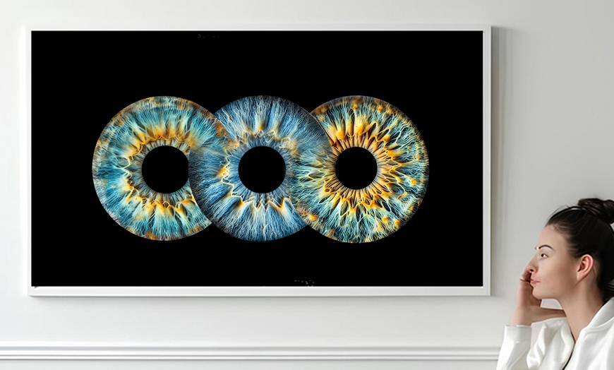 Image 7: Iris-Fotografie: Datei, Poster, Canvas, Halskette oder Whiskey-Spender