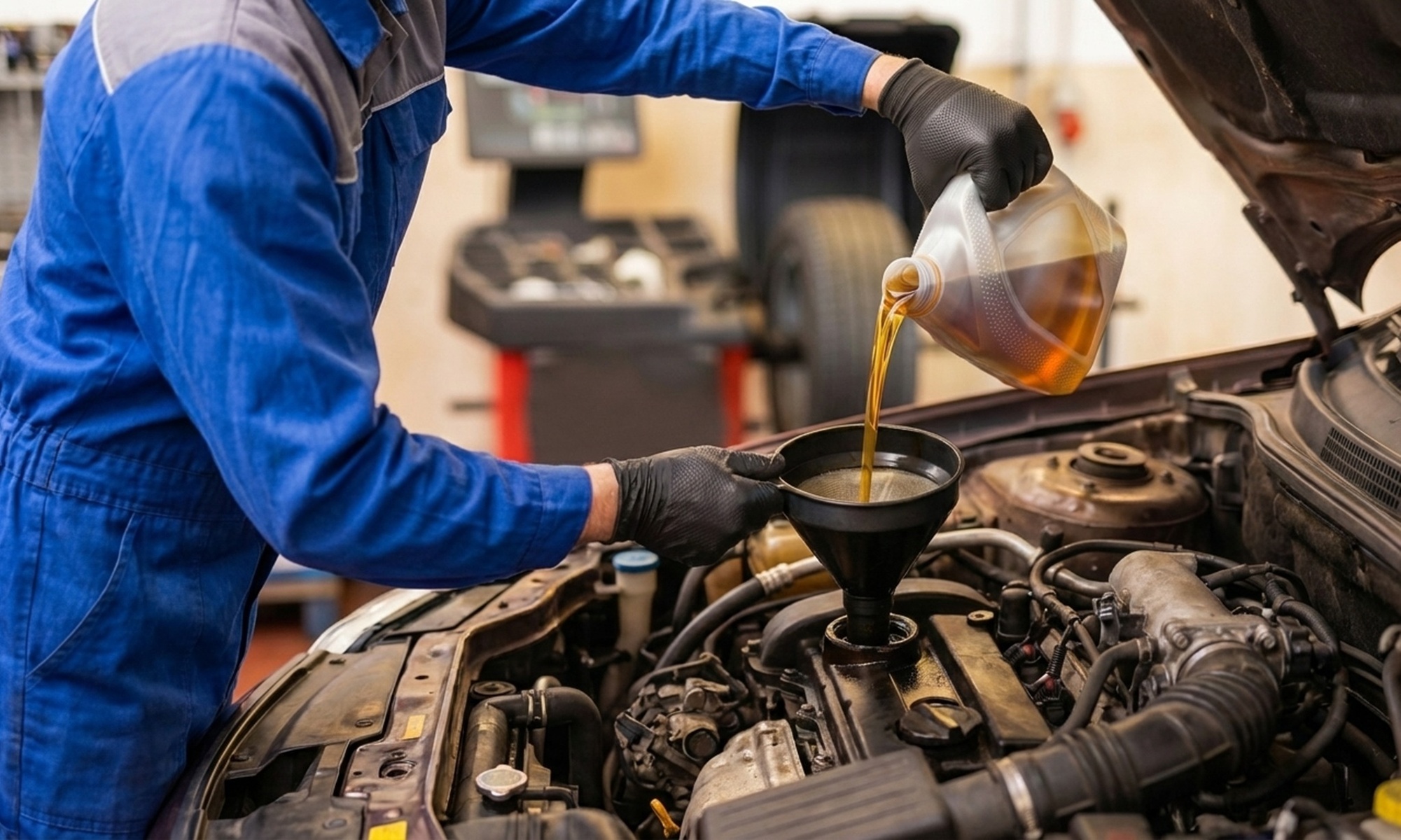 Oil Change and Wheel Alignment Options with State Inspection