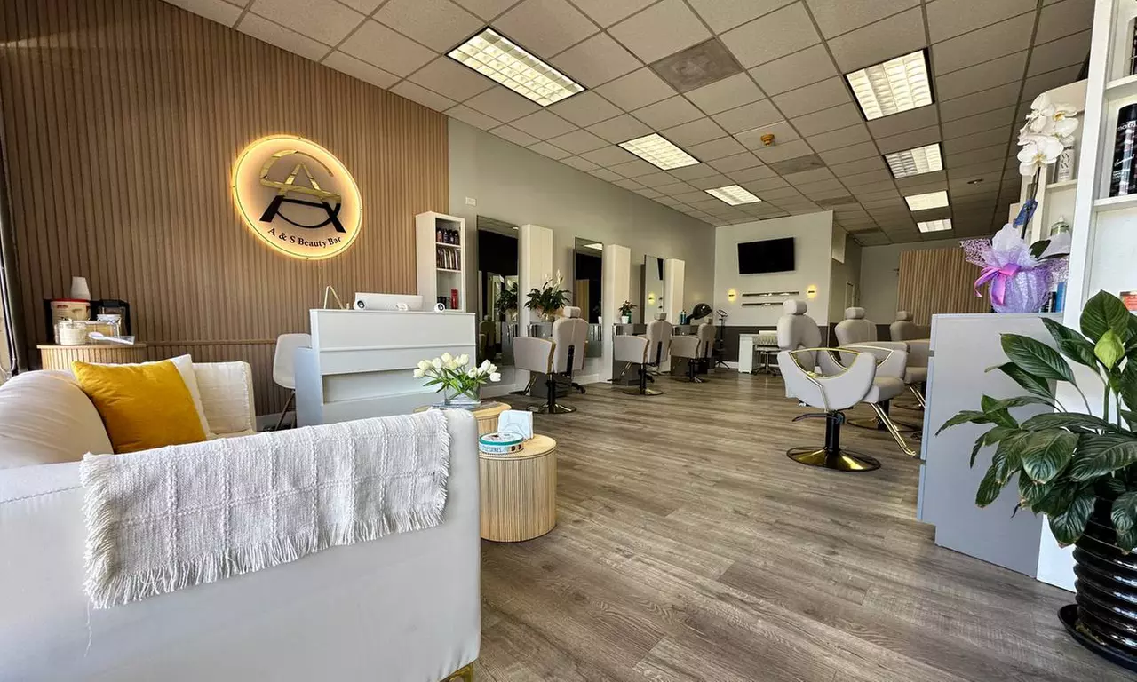 Up to 55% Off on Salon - Hair Color / Highlights - Roots at A and S Beauty Bar