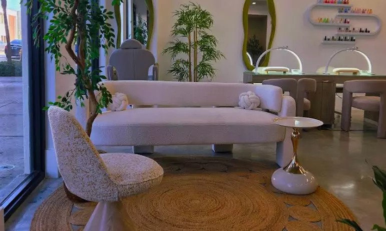 Gel Pedicure or Apres Full Set w/ Gel Polish or Gel Finish & Pedicure