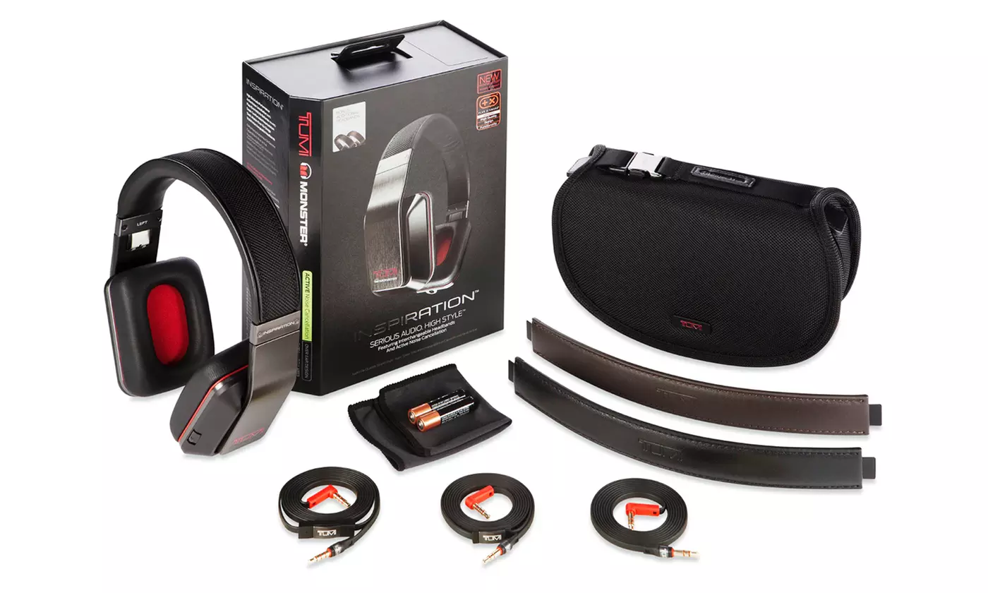 Monster Inspiration Limited Edition TUMI Noise-Canceling Over-Ear Headphones (New or Refurbished) - Second Medium