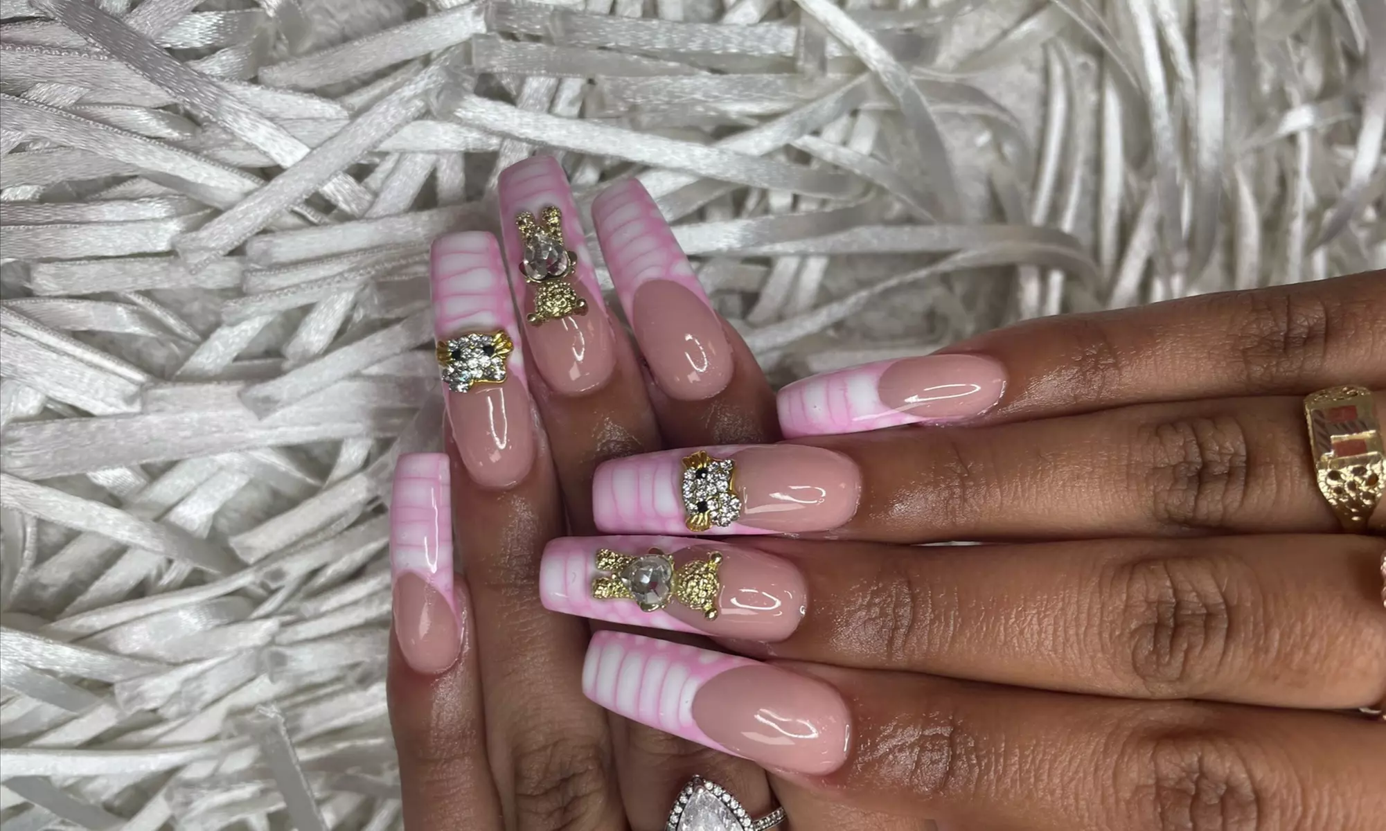 Gel X Nails with Designs or No-Chip Manicure with Optional Pedicure