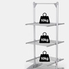 Image 3: 3-Tier Heated Clothes Airer; Compact, Lightweight and Foldable Design