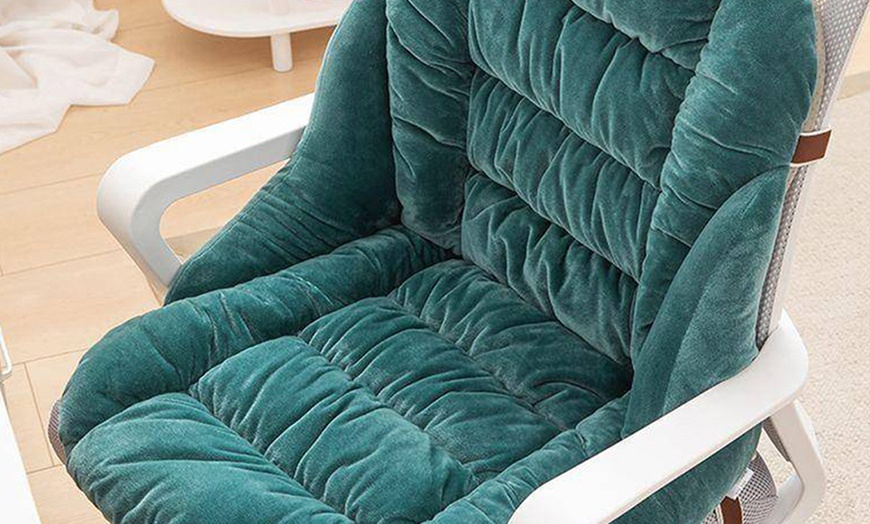 Image 16: Winter Warm Seat Cushion Backrest