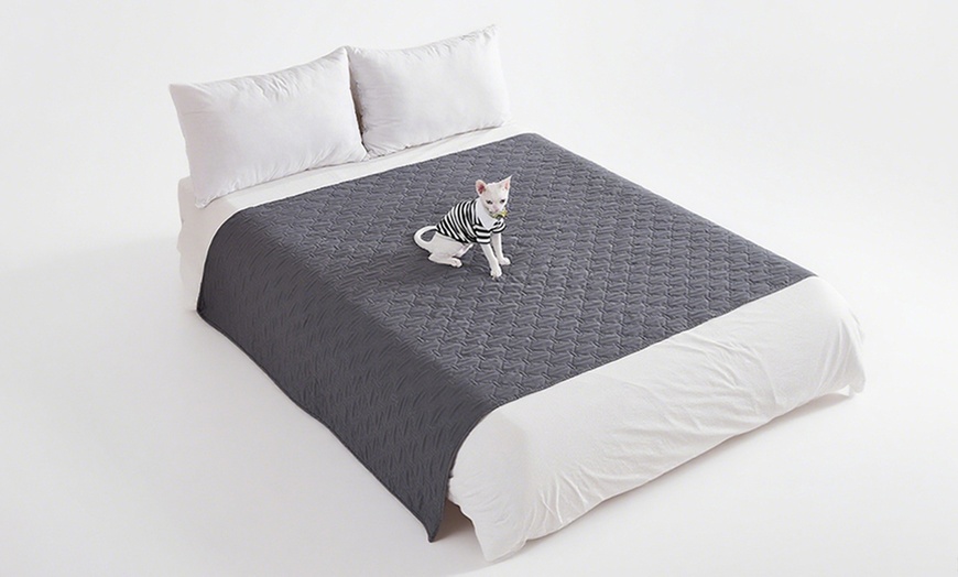 Image 5: Dog Furniture Protector Pet Bed Mat Sofa Cover
