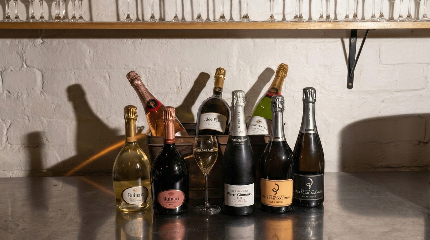 One Bottle Of Champagne Saint Gall Premier Cru with your dinner